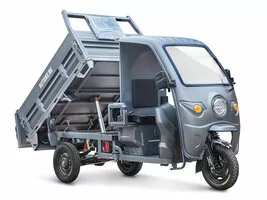 Грузовой электрический трицикл Rutrike D5 КАБИНА гидравлика 1700 (60V1200W)