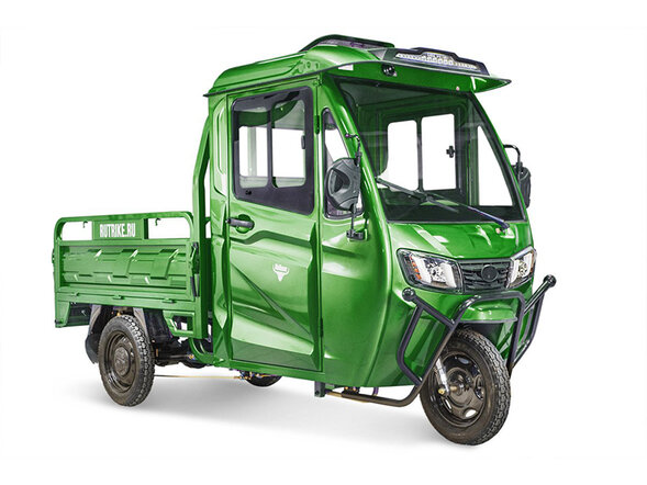 Грузовой электротрицикл Rutrike КАРГО Кабина обогрев 1500 60V1000W