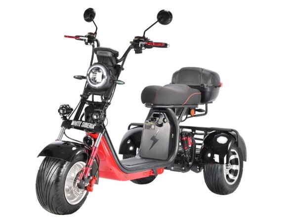 Электротрицикл White Siberia PRO TRIKE 3000W