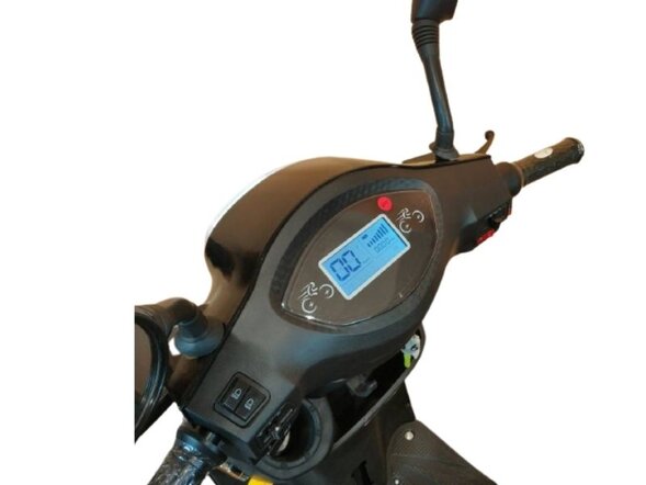 Электрический трехколесный скутер Kachu Trike A1, 1000Вт, 20Ач