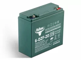 Аккумулятор тяговый Rutrike 6-DZF-20 (12V20A/H C3)