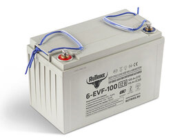 Аккумулятор тяговый Rutrike 6-EVF-100 (12V100A/H C5)