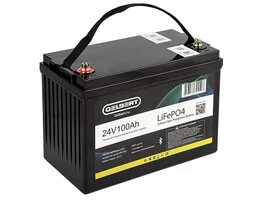 Аккумуляторная батарея литиевая Gelbert LiFePO4 (24V/100Ah/120A) Bluetooth