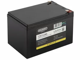 Аккумуляторная батарея литиевая Gelbert LiFePO4 (12V/12Ah/12A) [6-DZF-12, 6-DZM-12]