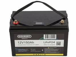 Аккумуляторная батарея литиевая Gelbert LiFePO4 (12V/150Ah/150А) [6-EVF-150] Bluetooth