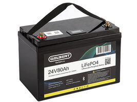 Аккумуляторная батарея литиевая Gelbert LiFePO4 (24V/80Ah/100A) Bluetooth