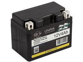 Аккумулятор для мототехники SKN LiFePO4 YTX4L-BS (12V/4Ah/50A) [UTX4L-BS, CT 1204, MT 12-4]