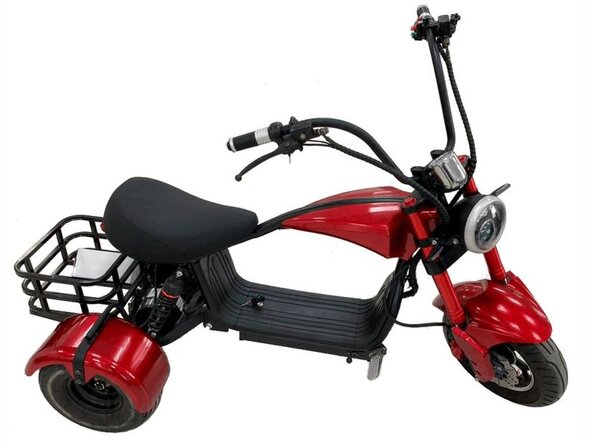 Трехколесный электроскутер CityCoco GT Chopper mini
