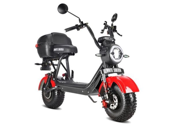 Электроскутер WHITE SIBERIA MINI R 2.0 1200W