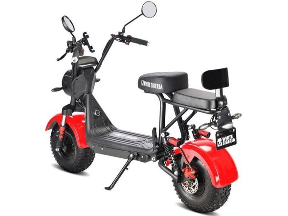 Электроскутер WHITE SIBERIA MINI R 2.0 1200W