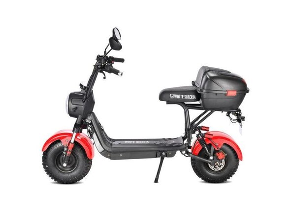 Электроскутер WHITE SIBERIA MINI R 2.0 1200W