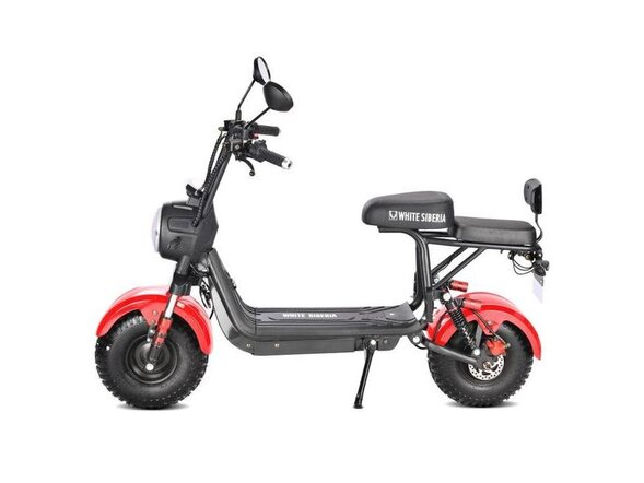 Электроскутер WHITE SIBERIA MINI R 2.0 1200W