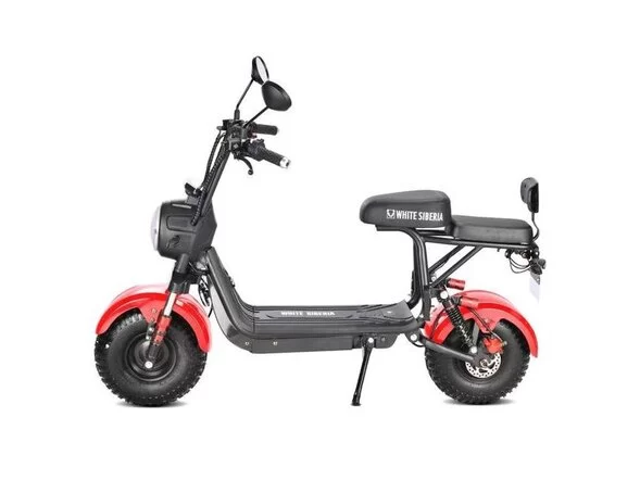 Электроскутер WHITE SIBERIA MINI R 2.0 1200W