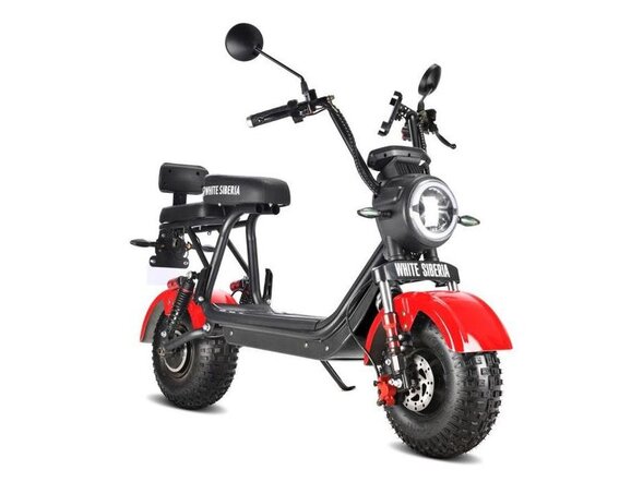 Электроскутер WHITE SIBERIA MINI R 2.0 1200W