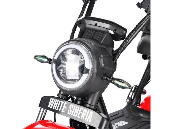 Электроскутер WHITE SIBERIA MINI R 2.0 1200W
