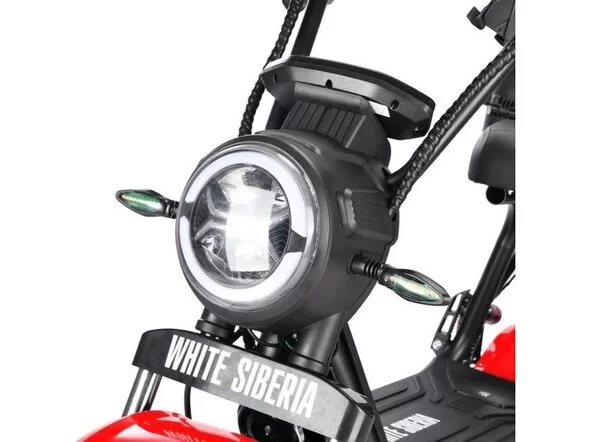 Электроскутер WHITE SIBERIA MINI R 2.0 1200W