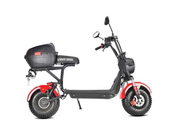 Электроскутер WHITE SIBERIA MINI R 2.0 1200W
