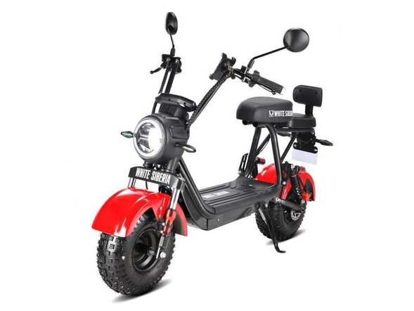 Электроскутер WHITE SIBERIA MINI R 2.0 1200W