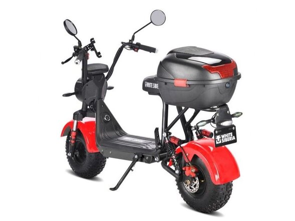 Электроскутер WHITE SIBERIA MINI R 2.0 1200W