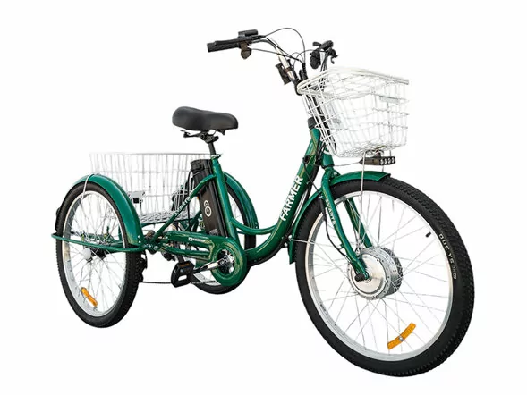 Трёхколёсный электровелосипед Smart8 Farmer