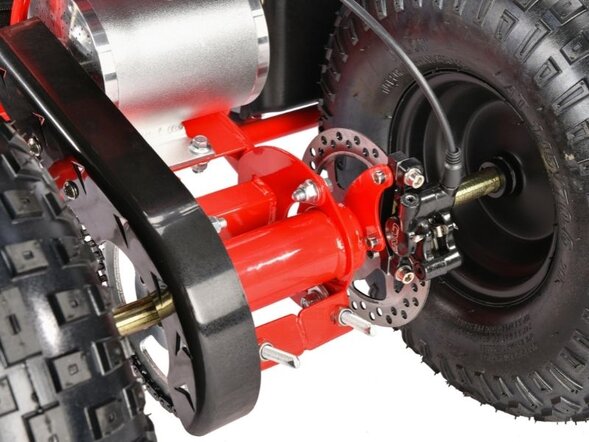 Электроквадроцикл детский White Siberia SNEG 1500W 48V