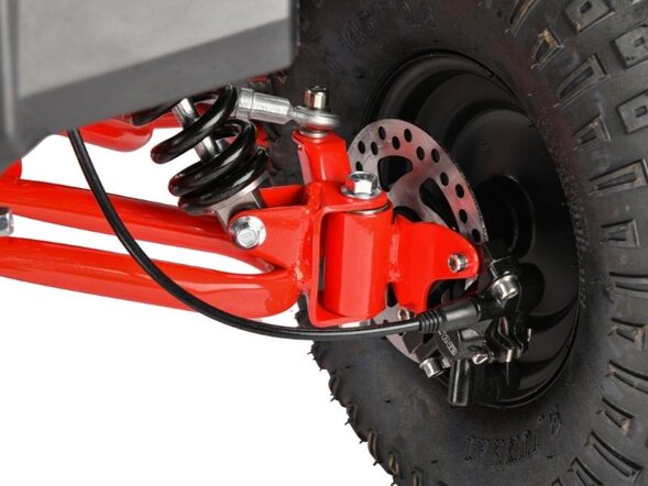 Электроквадроцикл детский White Siberia SNEG 1500W 48V