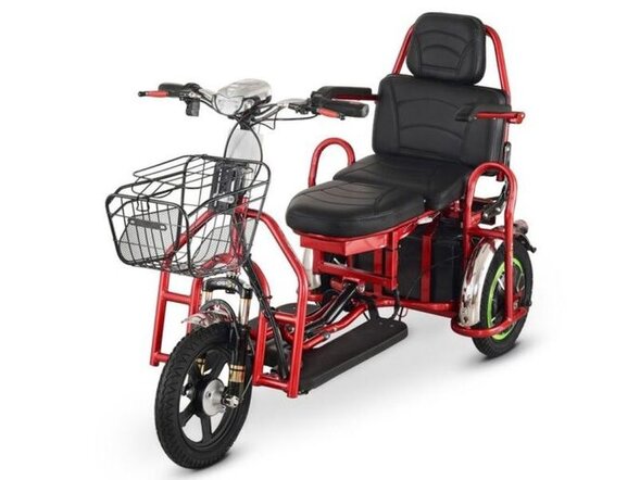 Электротрицикл ELBIKE Адъютант Double Twix (A4) 2x350w48v20a (li-ion)