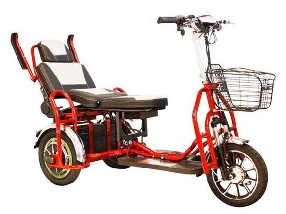 Электротрицикл ELBIKE Адъютант Double Twix (A4) 2x350w48v20a (li-ion)