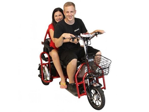 Электротрицикл ELBIKE Адъютант Double Twix (A4) 2x350w48v20a (li-ion)