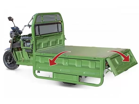 Грузовой электротрицикл Rutrike Маяк 1600 60V1000W