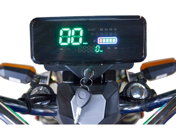 Грузовой электрический трицикл Rutrike D5 1700 гидравлика (60V1200W)