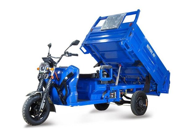 Грузовой электрический трицикл Rutrike D5 1700 гидравлика (60V1200W)