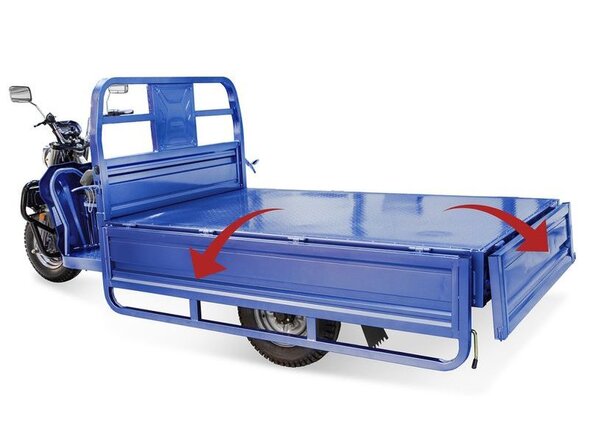 Грузовой электрический трицикл Rutrike Эксперт ПРО 2000