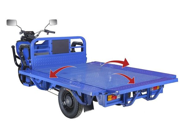 Грузовой электрический трицикл Rutrike Габарит 1700 60V1200W