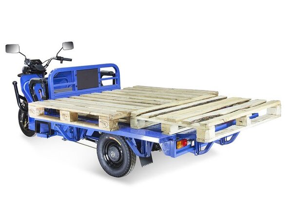 Грузовой электрический трицикл Rutrike Габарит 1700 60V1200W
