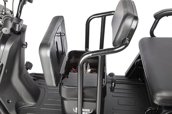 Пассажирский электрический трицикл Rutrike Топик