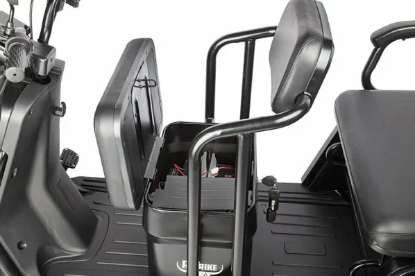 Пассажирский электрический трицикл Rutrike Топик