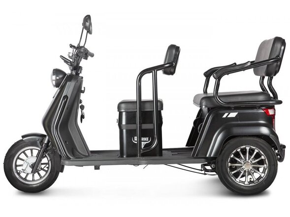 Пассажирский электрический трицикл Rutrike Топик