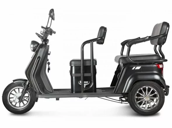 Пассажирский электрический трицикл Rutrike Топик