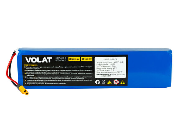 Аккумулятор литиевый для Kugoo M2 (10S3P, 36V, 7800mAh)