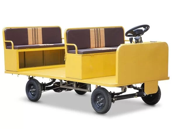 Платформенная тележка электрическая RuTrike ПОСТ ПАССАЖИР